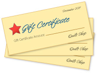 Promotional Gift Certificates