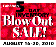 August BlowOut Sale