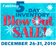 December BlowOut Sale