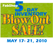 May BlowOut Sale