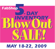 Blow Out Sales!