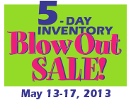 BlowOut Sale!
