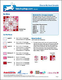 Member Area Sampler Blocks