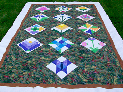 Spring Sampler Challenge Quilt