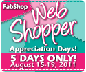 August Web Shopper Appreciation Days!