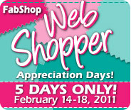 Web Shopper Appreciation Days!
