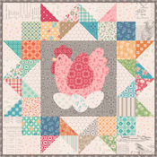 Happy Hen Block Quilt
