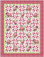 Hydrangeas in the Garden Quilt