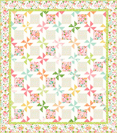 Summer Windmills Quilt