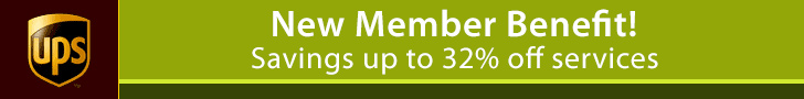 UPS Discount Savings - FabShop Member Benefit
