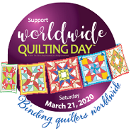 Worldwide Quilting Day Saturday, March 21, 2020