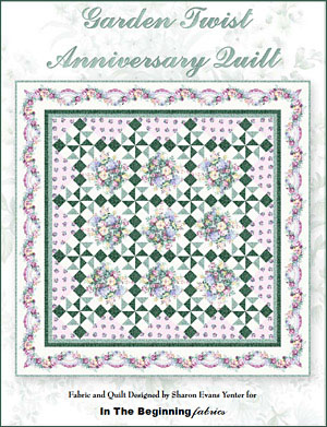 Garden Twist Anniversary Quilt