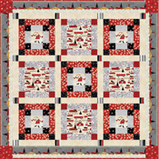 Around Town Christmas (Quilt 2)