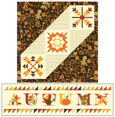 Awesome Autumn Table Runner & Mat