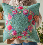 Berry Wreath Cushions