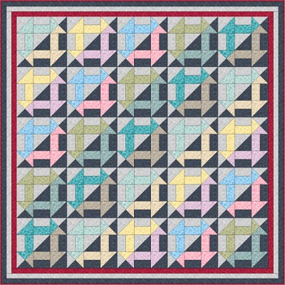 Bumbleberries Quilt 1