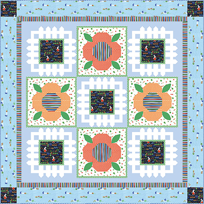 Bunny's Garden Quilt