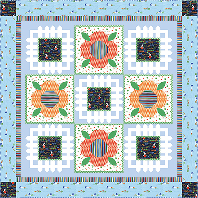 Bunny's Garden Quilt