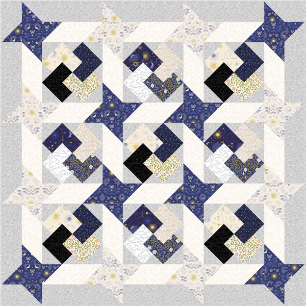 Celestial - Quilt 1