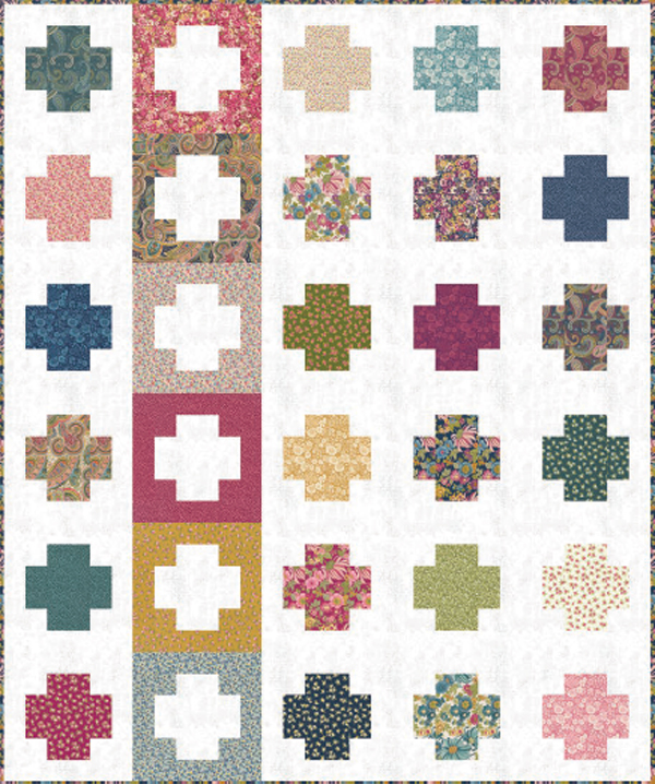 Chelsea Garden Crosses Quilt