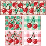 Cherry Up Table Runner & Placemats