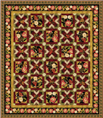 Floral Radiance Quilt