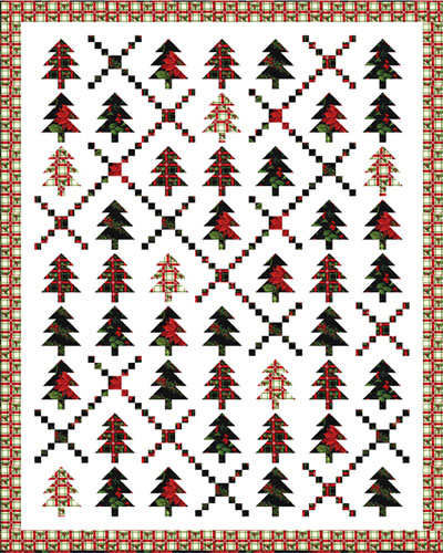 Holiday Forest Quilt