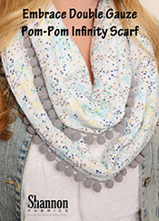 Pom-Pom Infinity Scarf