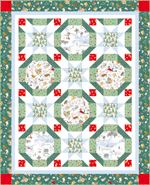 Pooh Christmas Quilt