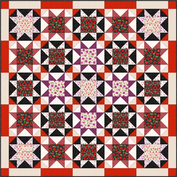Poppies - Quilt 1