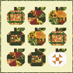 Download Pumpkin and Patches by: Hoffman Fabrics