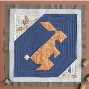 Rabbit Quilt Block