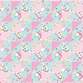 Download Sew Kind Doll Quilt by: Studioe Fabrics