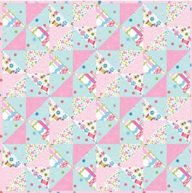 Download Sew Kind Doll Quilt by: Studioe Fabrics